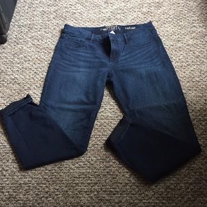 Refuge dark skinny jeans